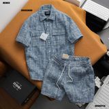  Quần short nam Heboz Jacquard 2M - 00002731 