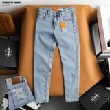  Quần jean nam Heboz dáng slim trơn D042 - 00002745 