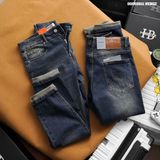  Quần jean nam Heboz form slim trơn D006 - 00002611 