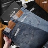  Quần jean suông Heboz D002(XANH ĐẬM) - 00002579 