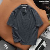  Áo thun nam Heboz wash chữ khối 3M - 00002693 