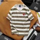  Áo thun nam Heboz heart stripped 3M - 00002567 