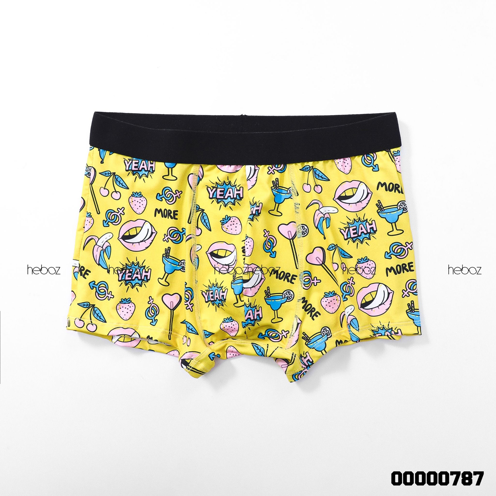 Quần boxer cartoon Heboz 8M – HẾN STORE Quần boxer cartoon Heboz 8M – HẾN STORE