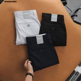  Quần tây nam Heboz dáng slim basic cạp trơn 3M - 00001982 