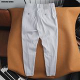  Quần tây nam Heboz dáng slim basic cạp trơn 3M - 00001982 