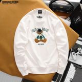  Áo sweater thêu 3D bear Heboz 4M - 00001920 