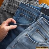  Quần short jean rách basic Heboz 4M - 00001157 