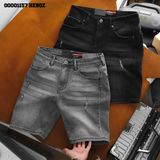  Quần short jean rách basic Heboz 4M - 00001157 