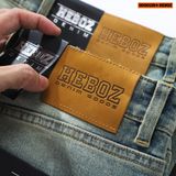  Quần jean slim basic G03 Heboz(RÁCH) - 00001264 