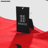  Áo thun basic logo nổi H Heboz 8M - 00001288 