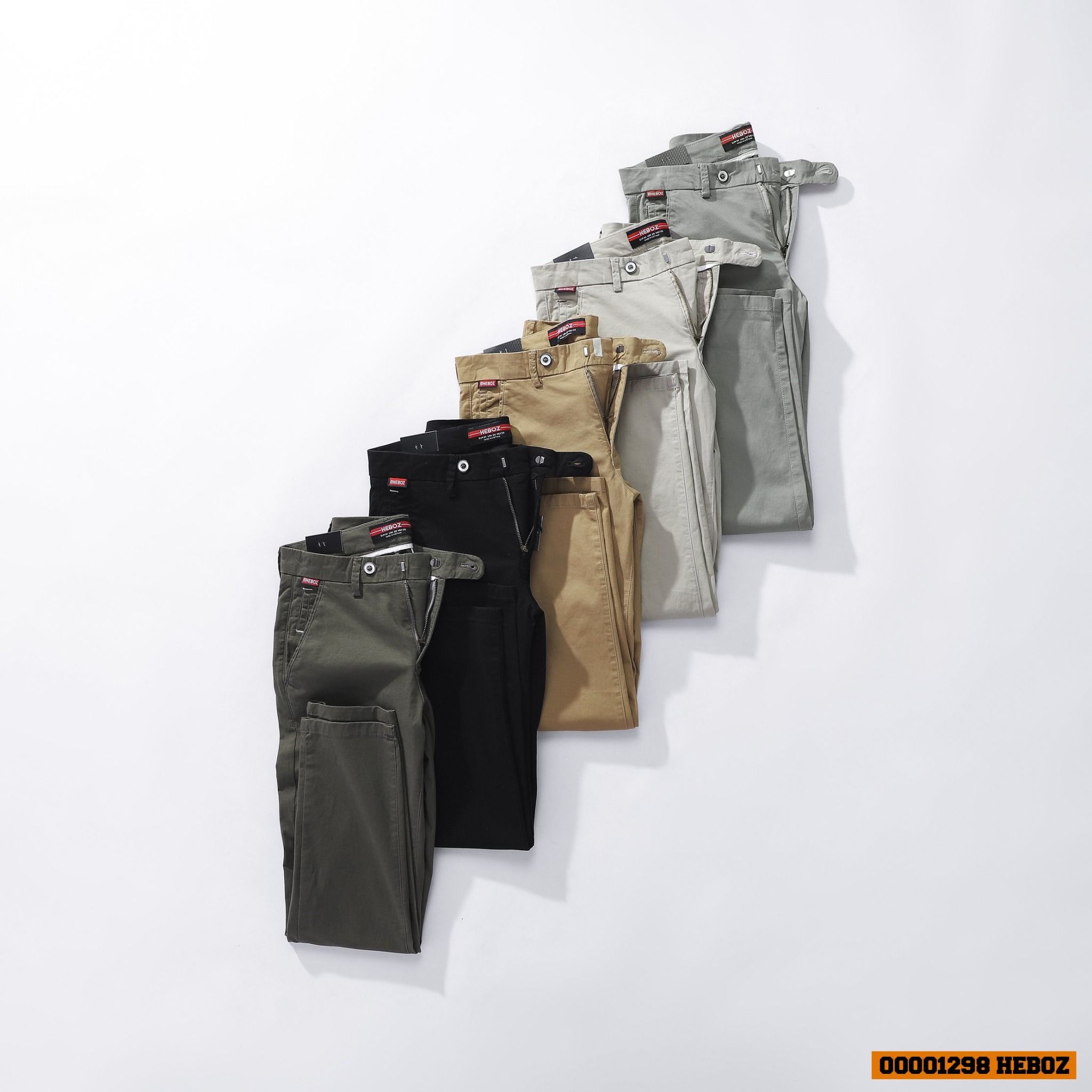  Quần chino slim Heboz 5M - 00001298 