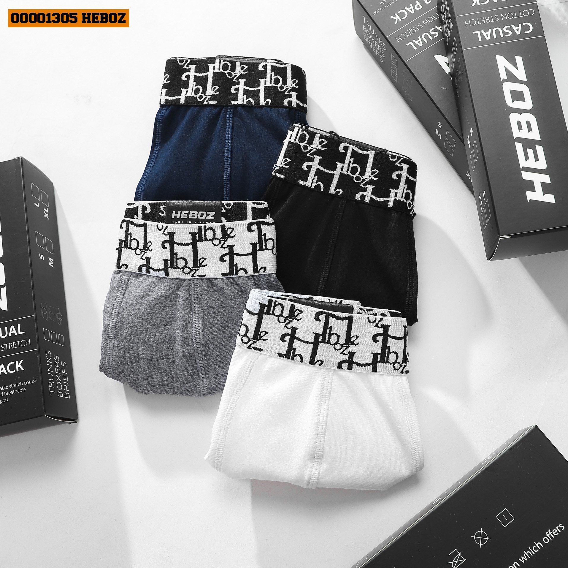  Quần boxer mono Heboz 4M - 00001305 