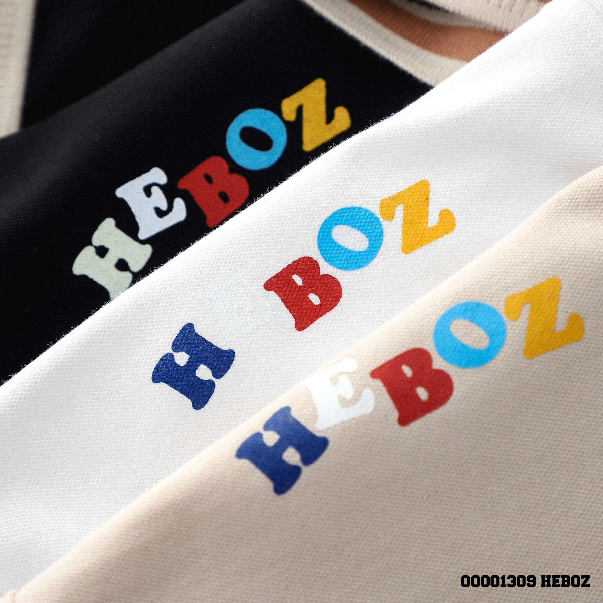  Áo polo logo print Heboz 3M - 00001309 