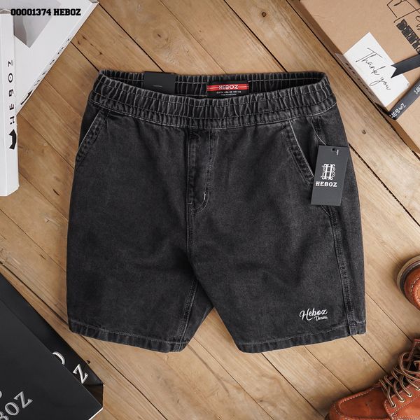  Quần short jean lưng thun Heboz 3M - 00001374 