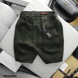  Quần short linen lưng thun Ss23 Heboz 5M - 00001438 