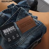  Quần short jean suông Heboz 4M - 00001498 