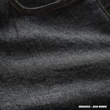  Quần jean indigo đen slim Heboz J019 - 00001512 