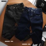  Quần jean indigo xanh slim Heboz J021 - 00001513 