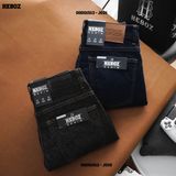  Quần jean indigo xanh slim Heboz J021 - 00001513 