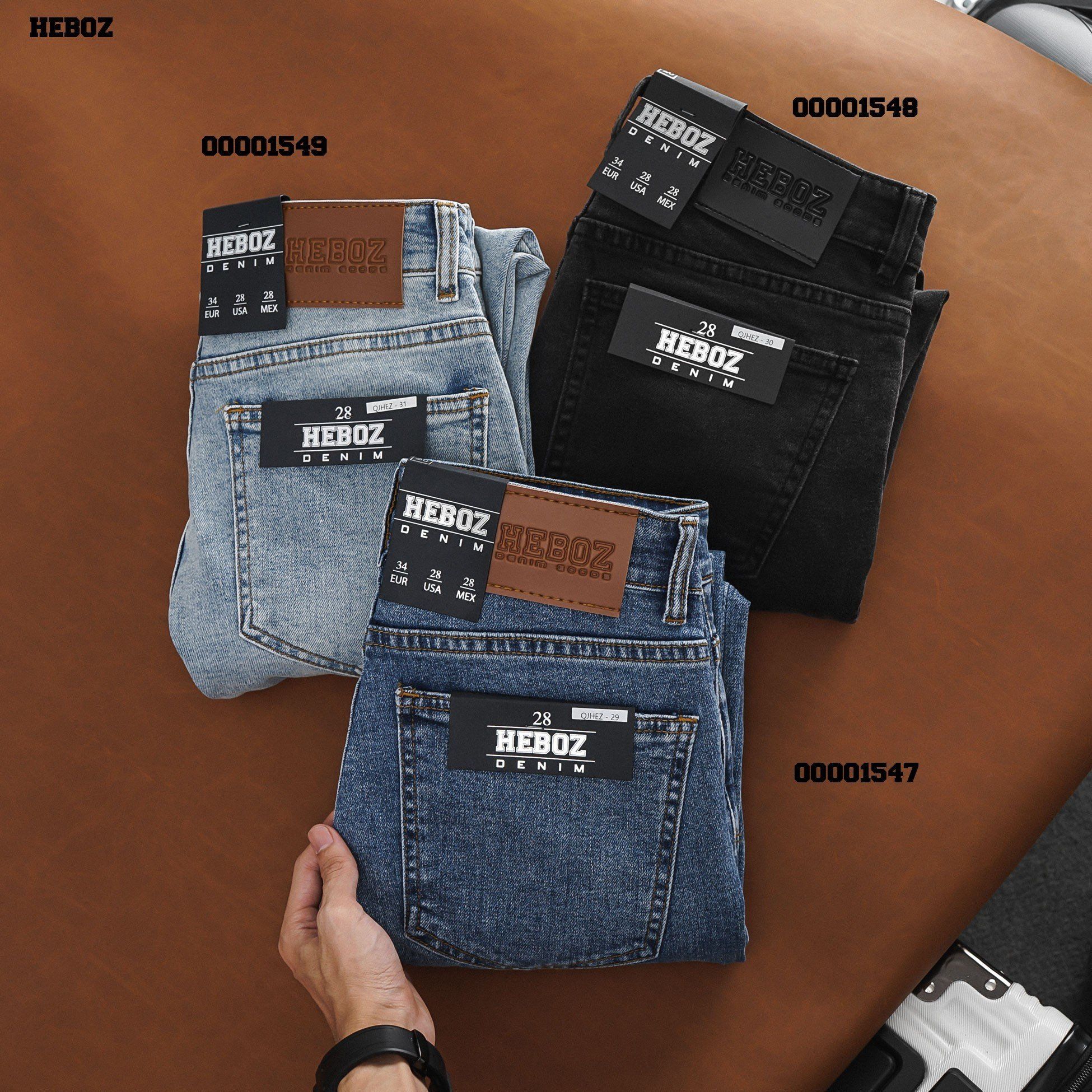  Quần jean basic slim Heboz Z29 - 00001547 