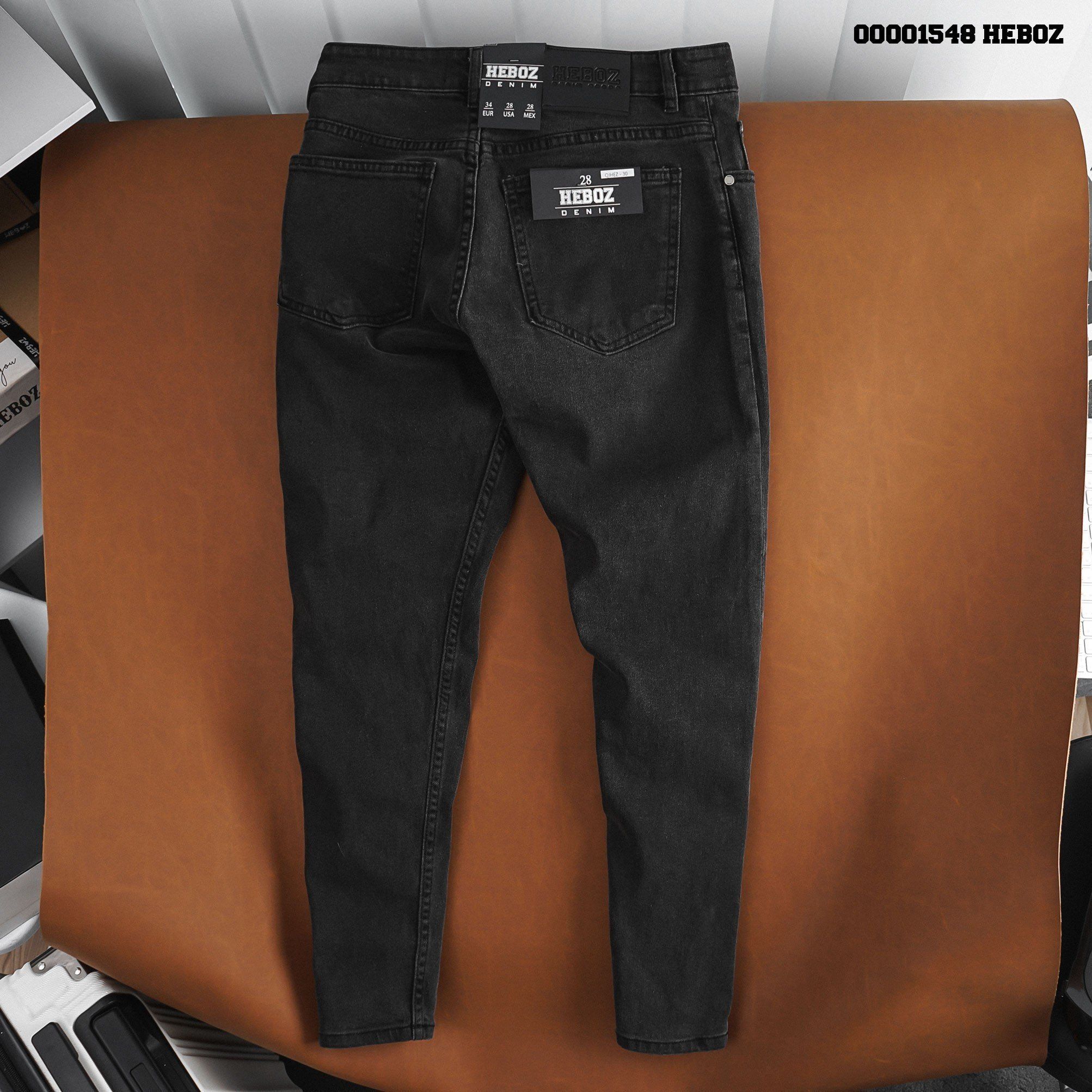  Quần jean basic slim Heboz Z30 - 00001548 