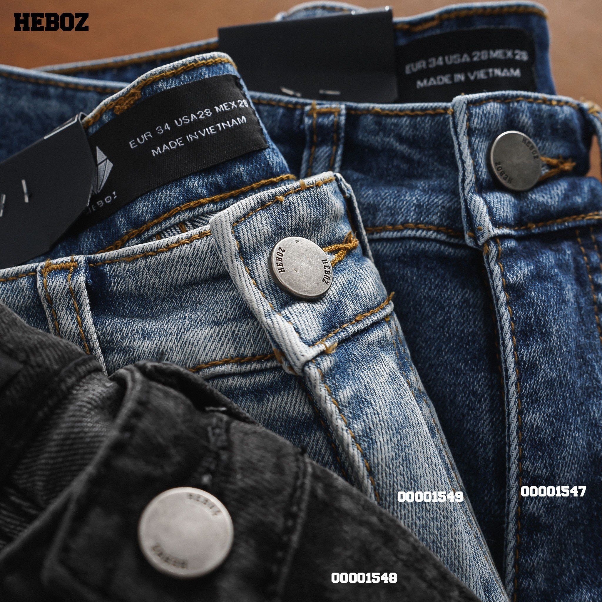  Quần jean basic slim Heboz Z29 - 00001547 