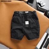  Quần short jean túi hộp lưng thun Heboz 2M - 00001620 