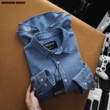  Áo sơ mi denim classic Heboz 3M - 00001650 