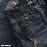  Quần jean nam Heboz dáng slim rách 059 - 00001764 