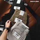  Quần tây nam Heboz logo thêu gập gấu 3M - 00001767 