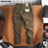  Quần tây nam Heboz logo thêu gập gấu 3M - 00001767 