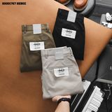  Quần tây nam Heboz logo thêu gập gấu 3M - 00001767 