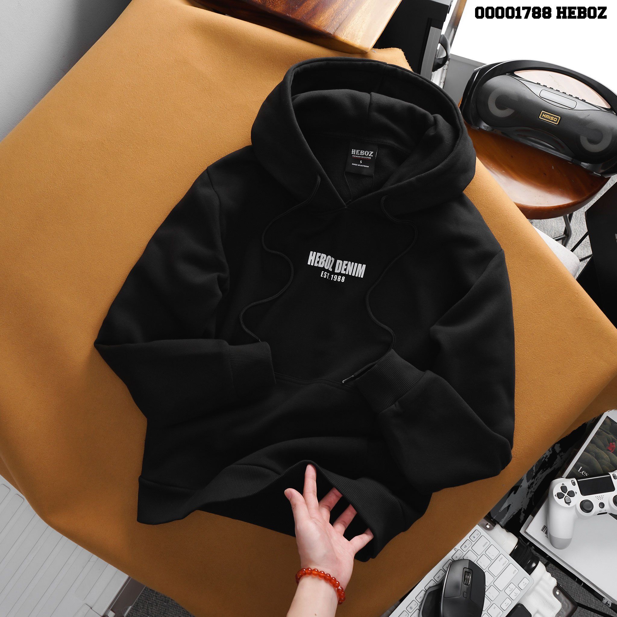  Áo hoodie nỉ bông Heboz 3M - 00001788 