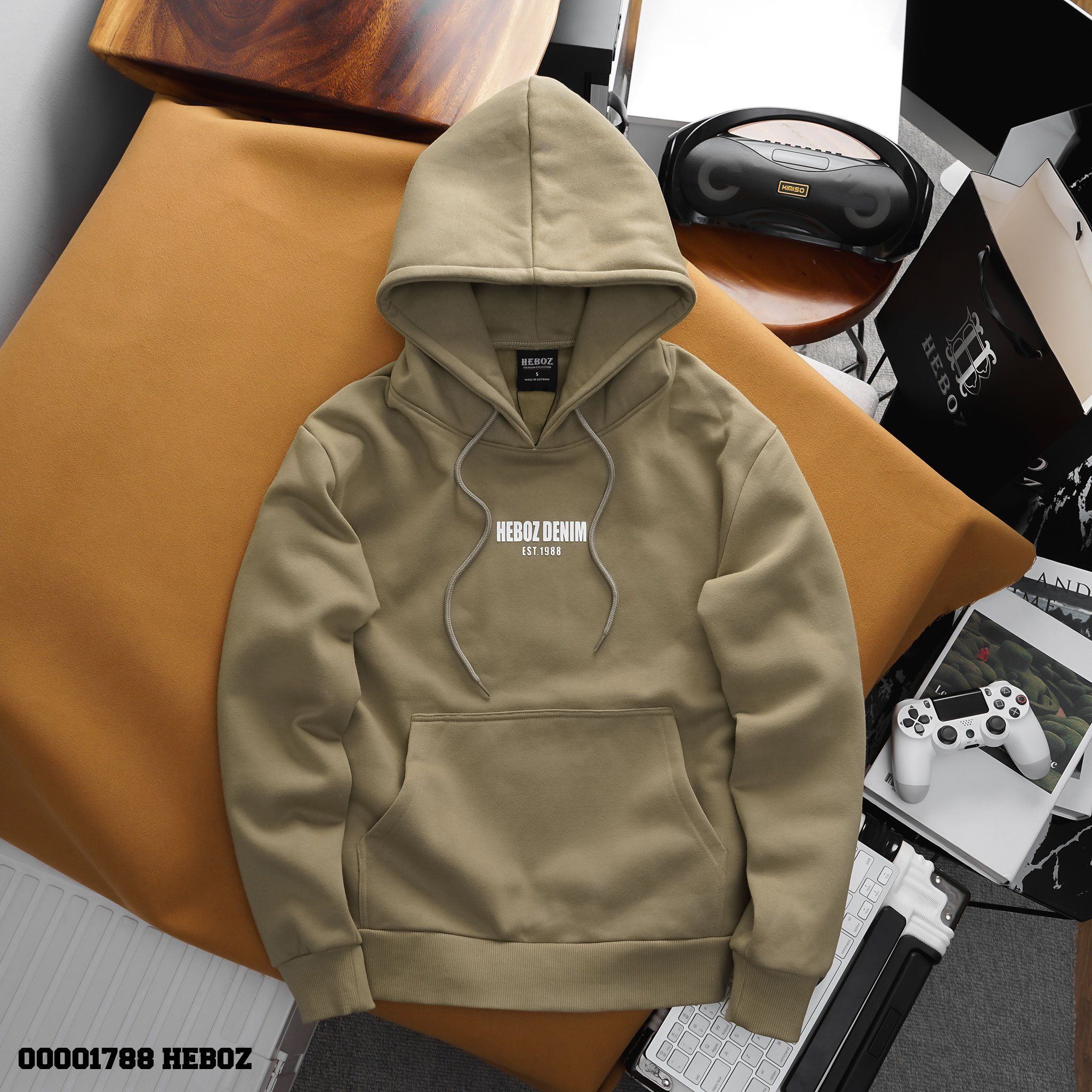  Áo hoodie nỉ bông Heboz 3M - 00001788 