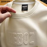  Áo sweater logo dập nổi Heboz 3M - 00001828 