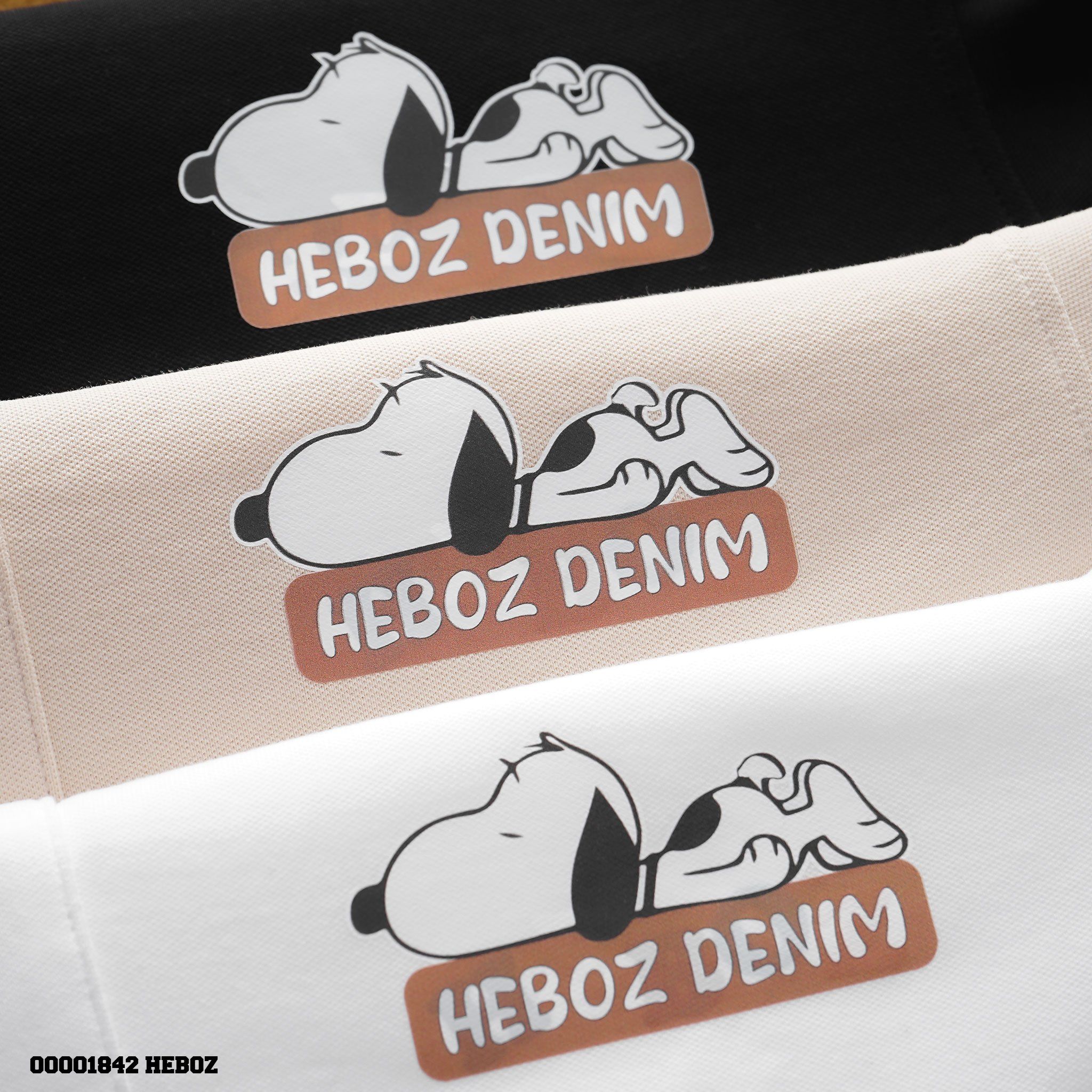  Áo polo print Snoopy Heboz 3M - 00001842 