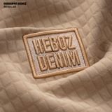  Áo sweater vải dệt caro Heboz 2M - 00001840 