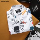  Sơ mi pijama họa tiết SS24 Heboz 4M - 00001923 