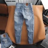  Quần jean nam Heboz basic dáng slim rách 068 Heboz - 00001924 