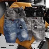  Quần short jean basic slim Heboz 4M - 00001349 