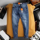  Quần jean basic slim Heboz 079 - 00001949 