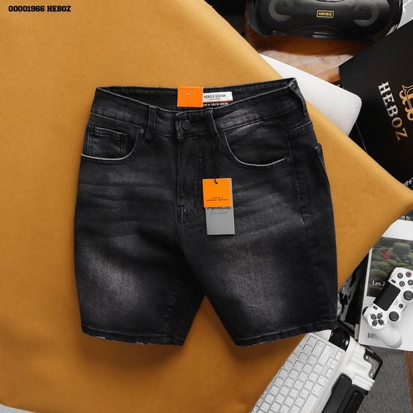  Quần short jean slim Heboz 090 - 00001966 