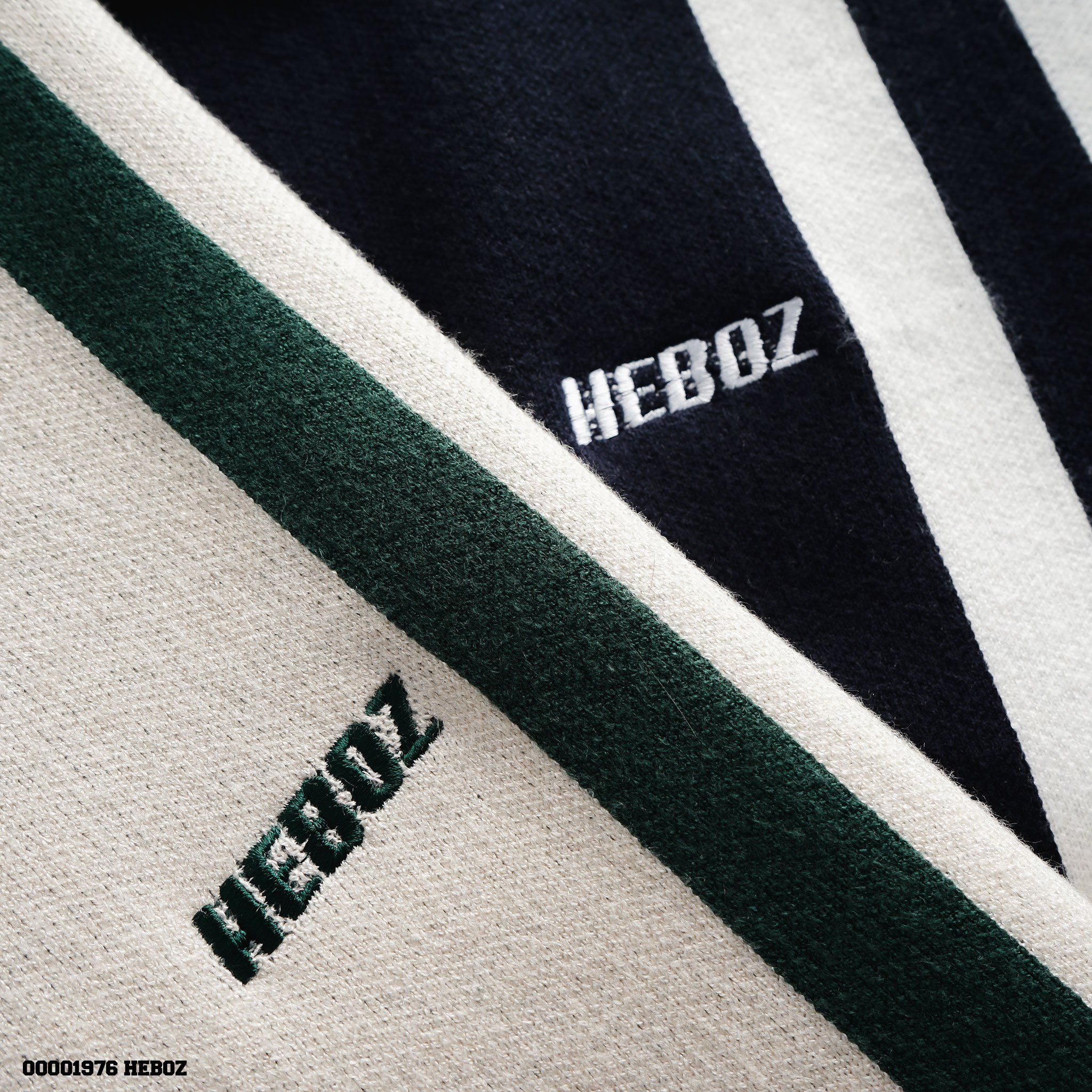  Áo polo len sọc màu Heboz 2M - 00001976 