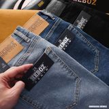  Quần short jean basic slim Heboz 3M - 00002010 