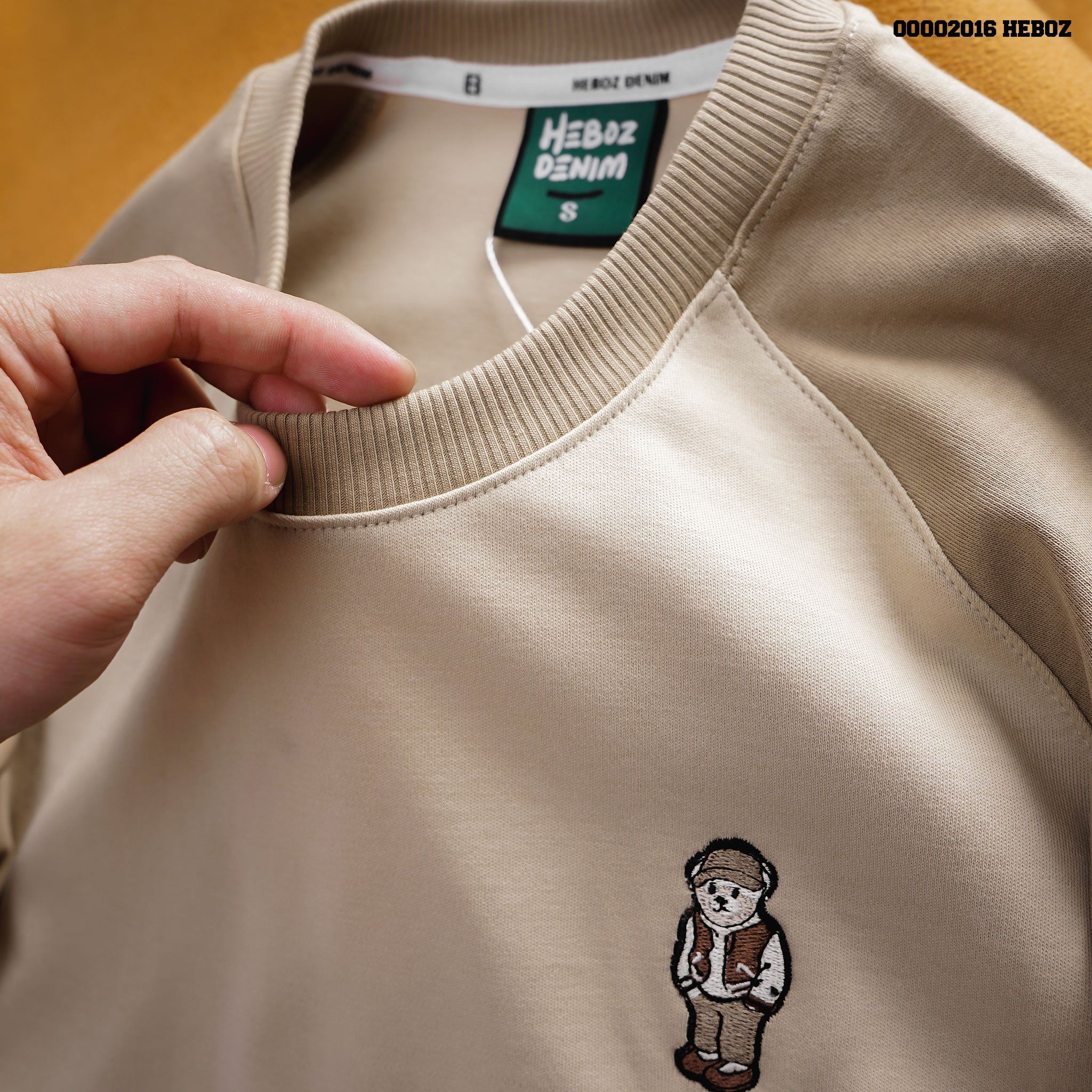  Áo thun raglan Bear Heboz 4M - 00002016 