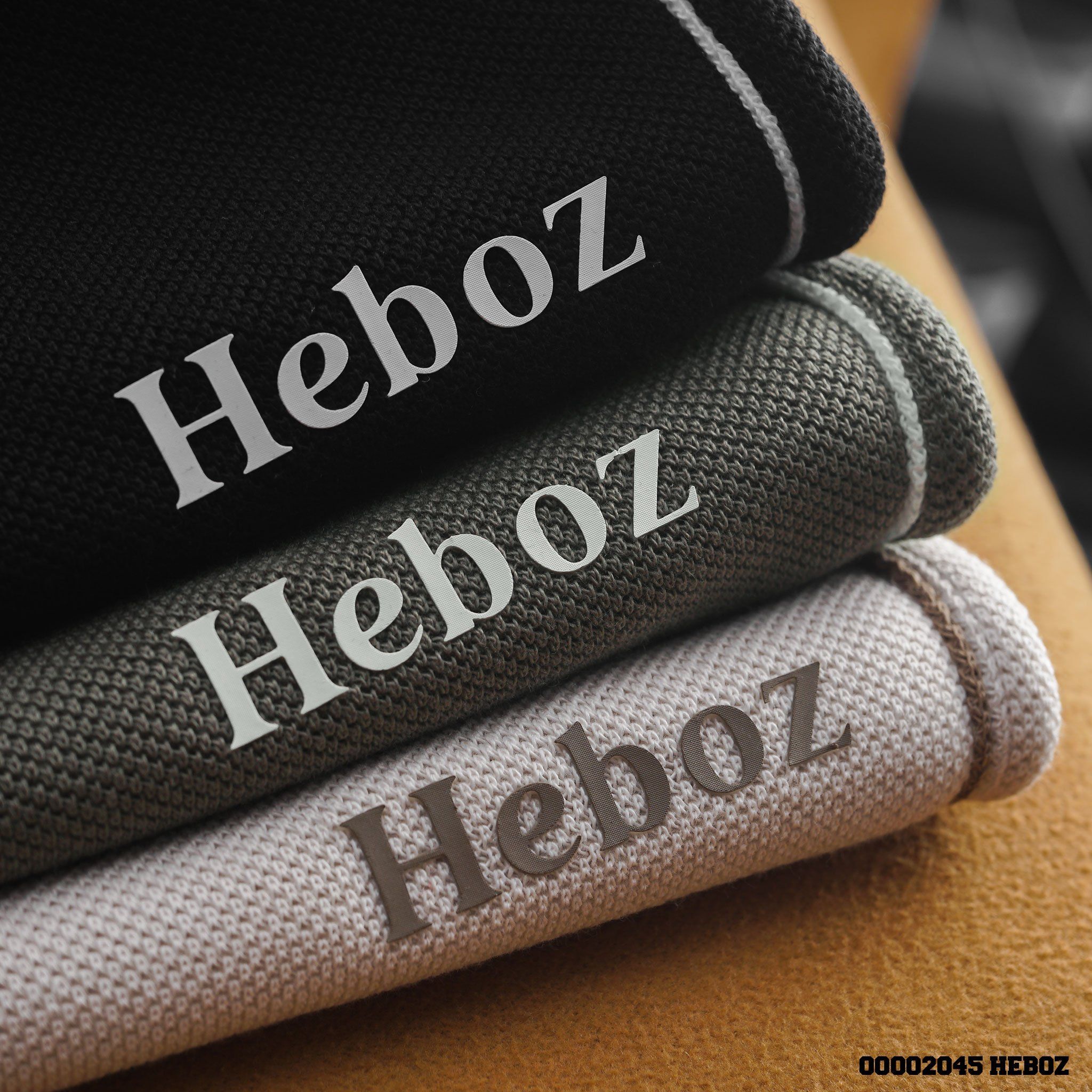  Quần short pique logo Heboz 3M - 00002045 