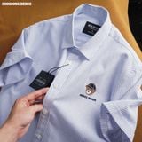 Áo sơ mi nam Heboz ngắn tay Oxford Bear 3M - 00002056 