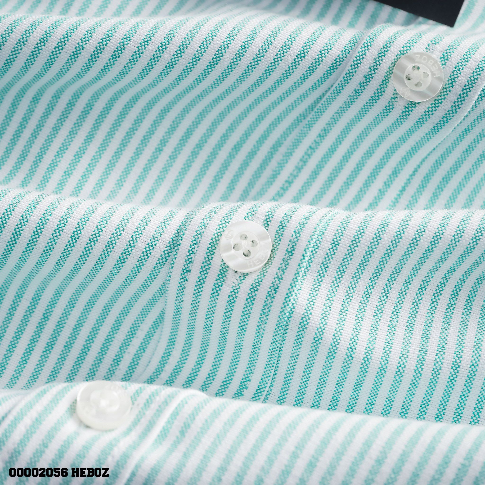  Áo sơ mi nam Heboz ngắn tay Oxford Bear 3M - 00002056 