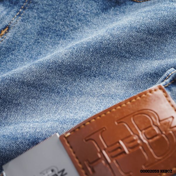  Quần jean nam Heboz basic dáng slim 05 - 00002059 