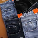  Quần short jean basic Heboz 015 (đen) - 00002111 